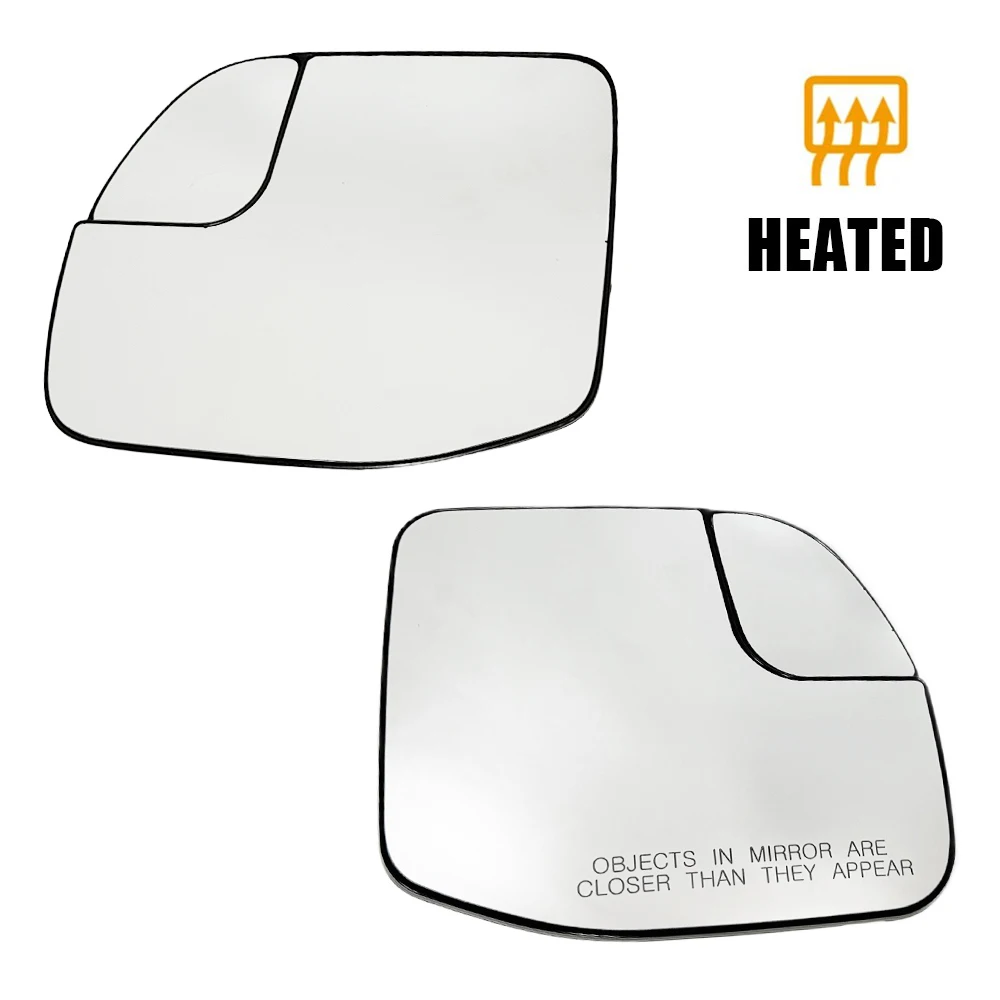 

Для Ford Maverick 2021-2024 1x левый и правый боковой объектив заднего вида, разделенное зеркало, дверное стекло с подогревом, аксессуары для линз заднего вида, детали