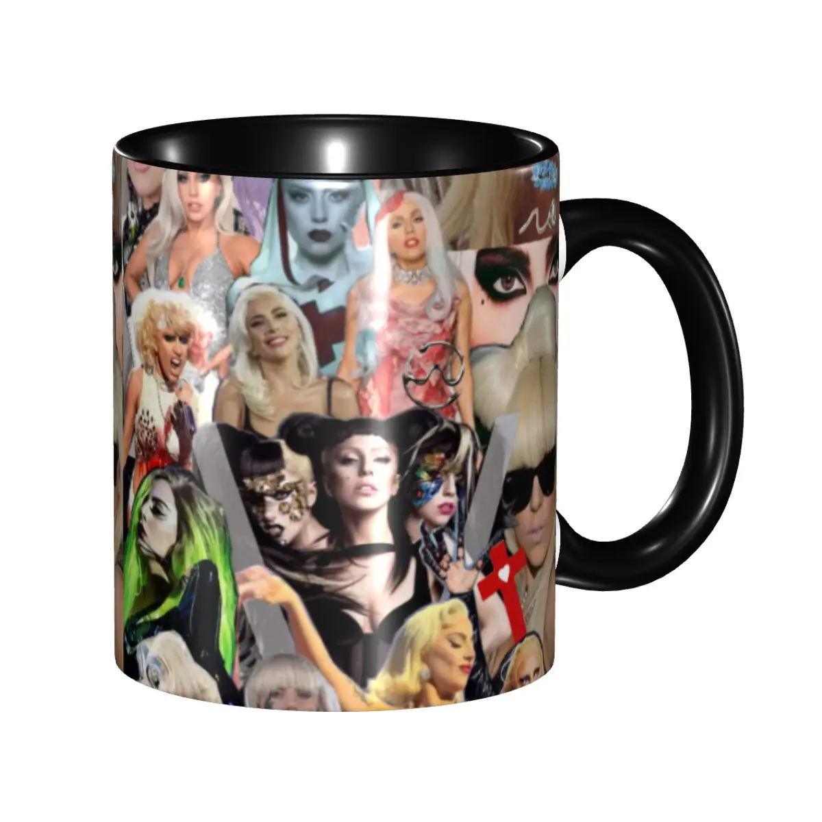 

Customized Lady Gaga Mayhem Music Singer Coffee Mug DIY Ceramic Milk Tea Cups