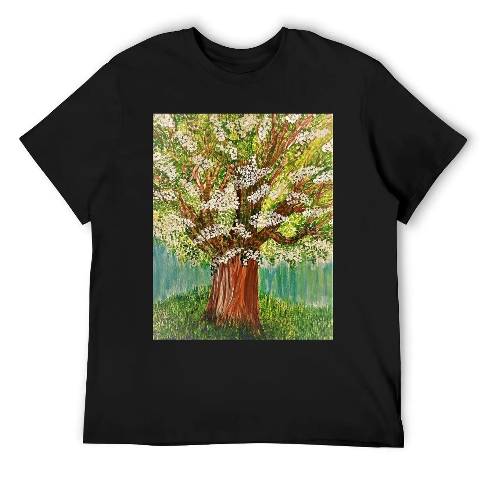 

Peace tree T-Shirt plus sizes Short sleeve tee blanks plain mens t shirts