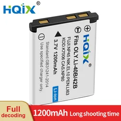 HQIX for FUJIFILM FinePix JZ100 JZ110 JZ200 JZ250 JZ700 JX200 JX205 JX250 JX255 J25 J35 J100 J120 Camera NP-45 Charger Battery