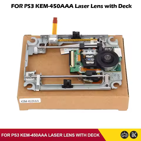 Replacement KEM-450AAA KEM 450AAA For PS3 Slim 2000 2500 3000 KEM 450 AAA Laser Lens With Deck For Playstation3 PS3 Slim Console