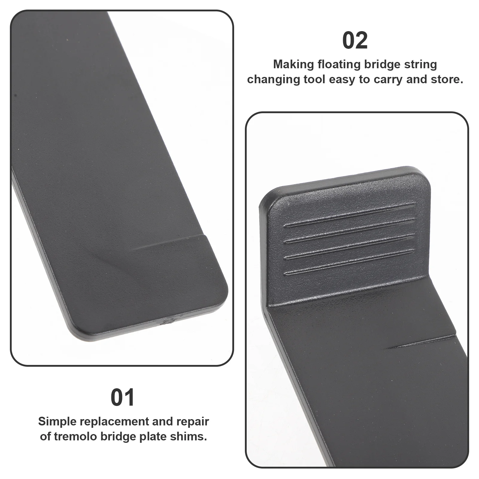 

Electric Guitar Floating Bridge String Changing Tool Tremolo Shim Pad Bridge Replacement Repair Guitar Tools Insert Blocks