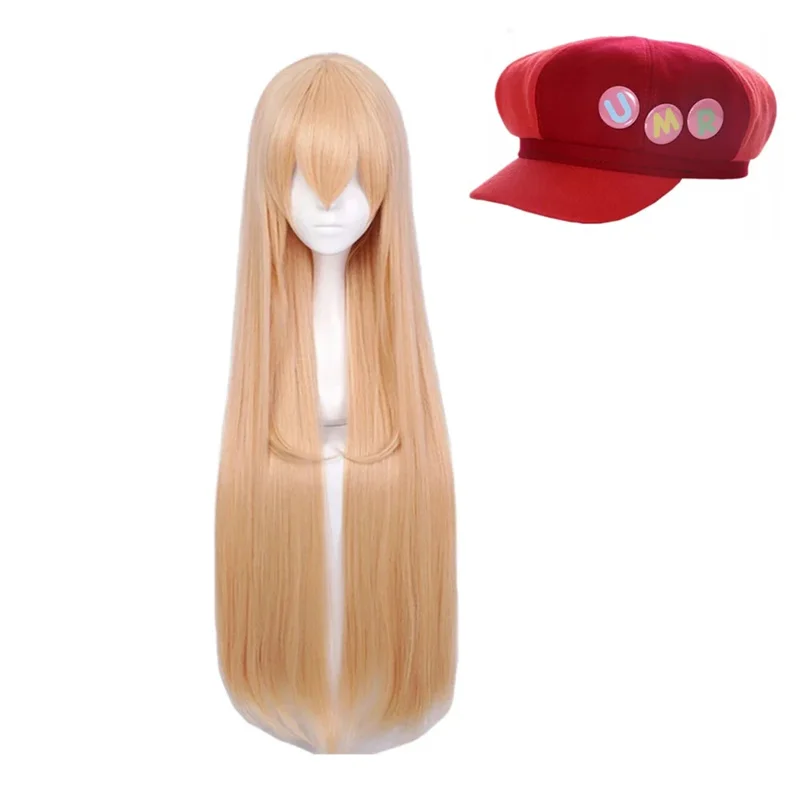 Anime Himouto umaru Chan cosplay Wigs Doma Hat Heat Resistant Synthetic Wig Halloween Party Women