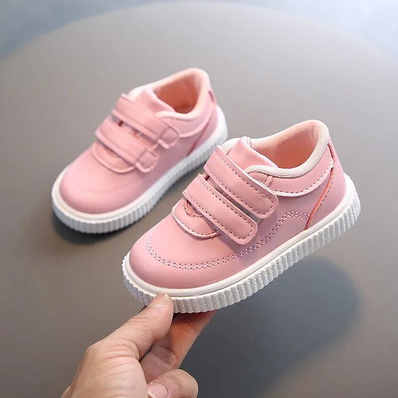 Spring Simple Versatile Soft Soled Children Shoes Fashion Casual Anti Slip Kids Sneakers Trendy Breathable Board Sport Shoe