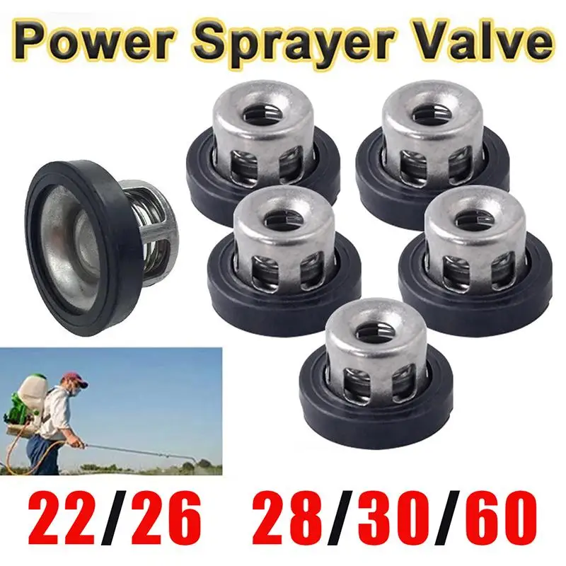 6Pcs Power Sprayer Valve KC25 Valve Check Assembly 22a/25a/28a/30a Pressure Washer Sprayer Valve