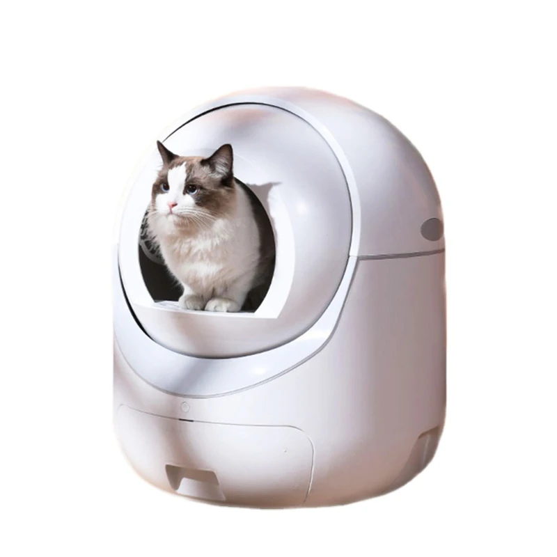 

Pet Products Cat Litter Box Self Cleaning Automatic Cat Litter Box