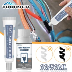 30/50ML Liquid Insulating High Temperature Glue Waterproof Anti UV Lamp Board Insulation Electrical Sealant Liquid Tape Paste