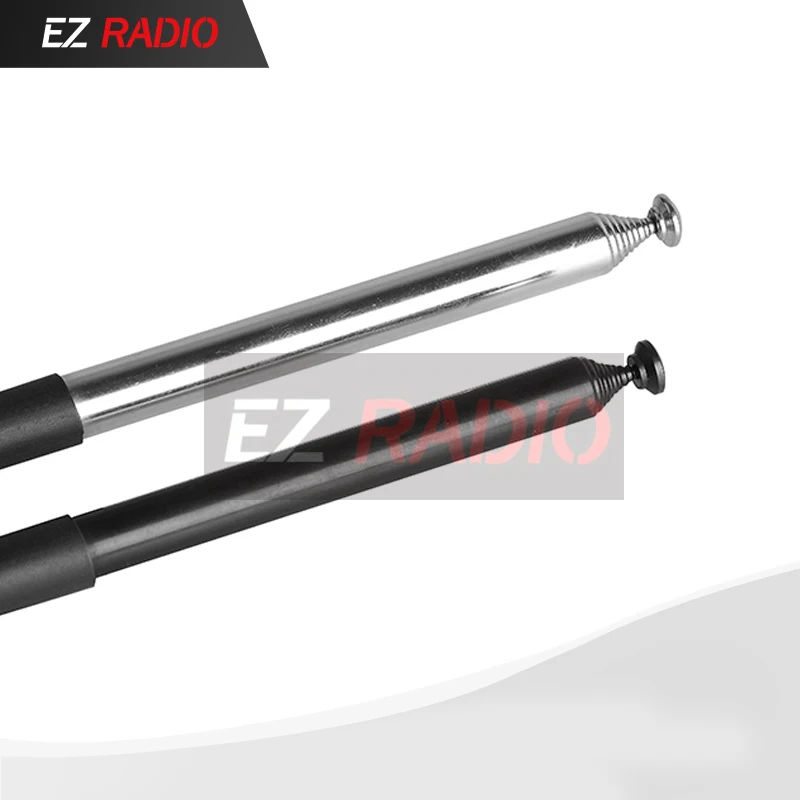 37/64/130CM Telescopic Antenna High Gain VHF Aerial 136-174mhz for UV-18 Pro Max UV-5RH UV-21 DM-1701 UV-K6 UV-K5 Walkie Talkies