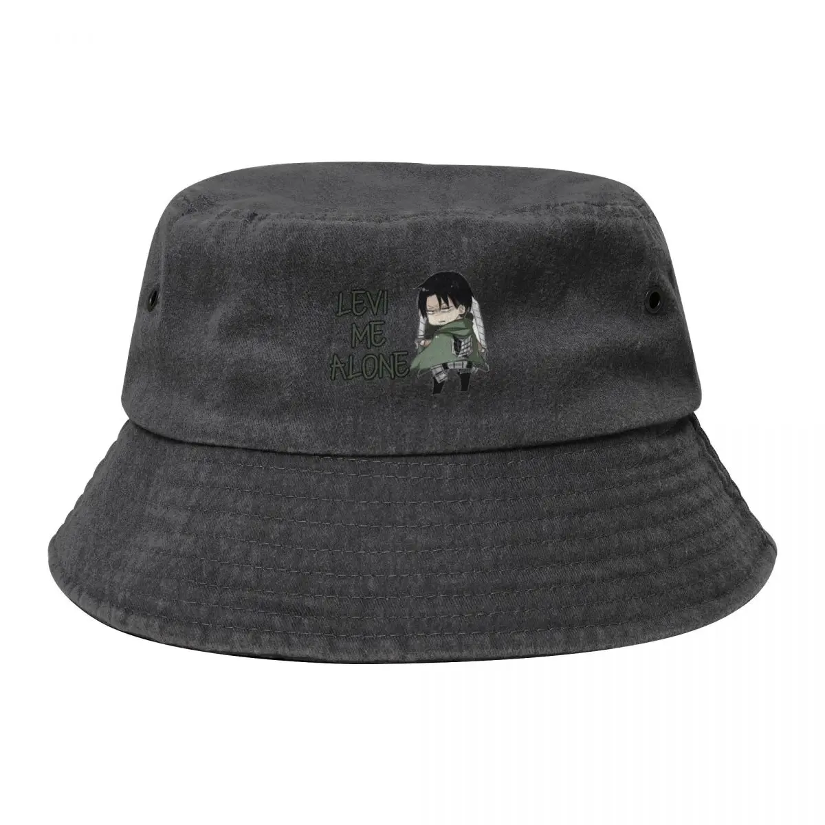 

Levi me alone Bucket Hat Cosplay cute Beach Outing dad hat Mens Women's