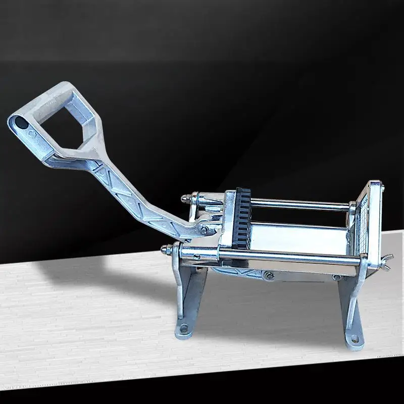 Coupe-frites manuel semi-automatique, en acier inoxydable, pour concombre, karottes, pommes de terre, trancheur