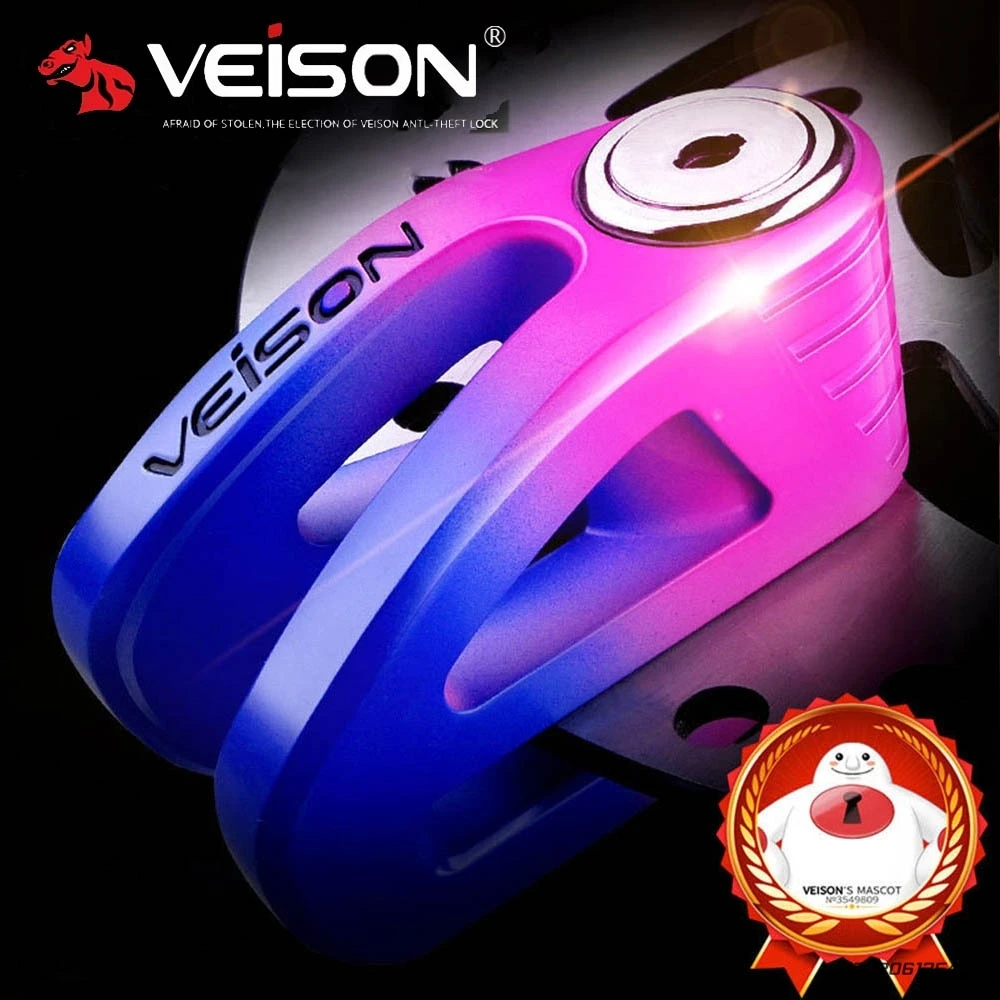 

Motorcycle Lock Brake Disc Special Anti-theft LockPretection Brake Motorbike Alloy Lock Security Disk Lock Waterproof Moto Lock