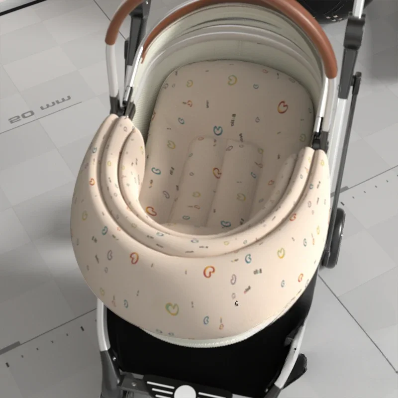 Dog Stroller Accessories, Magnetic Attraction Front Cover and Cushion Set for Comfortable Travel,Edge Cover For Stroller