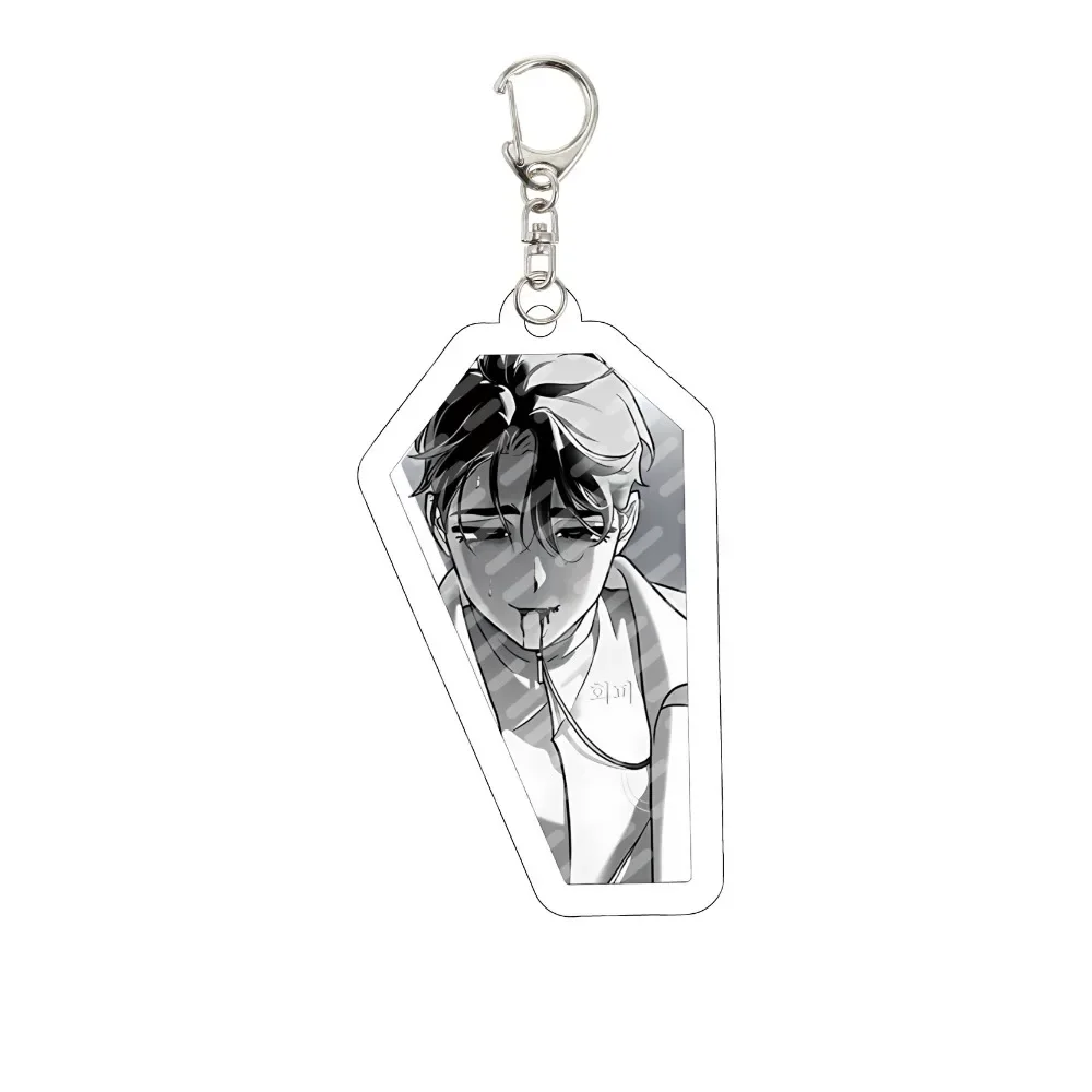 Anime Peripheral Keychain Alien Stageing Mizi Sua Luka Hanging Decor Collection Keyring Crafts Pendant Jewelry Accessory Gift
