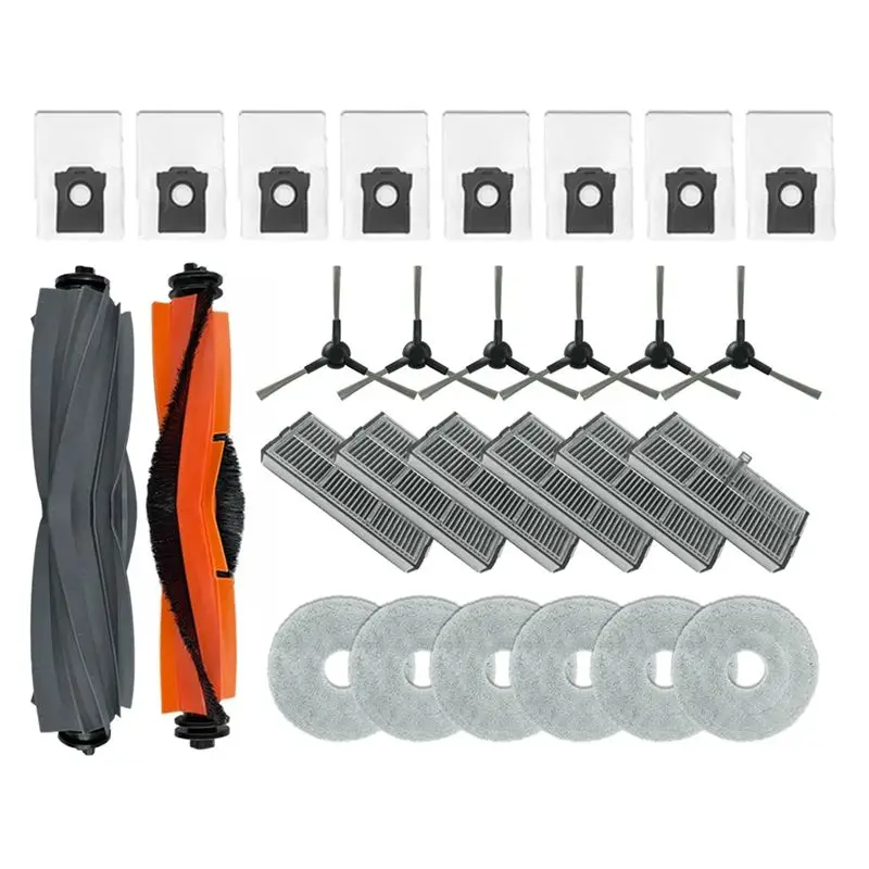 

N08R For Dreame L10s Pro Ultra Heat, X30 Ultra, X30 Pro Plus Kit Spare Parts Accessories Brush Filter Mop Cloth Dust Bag