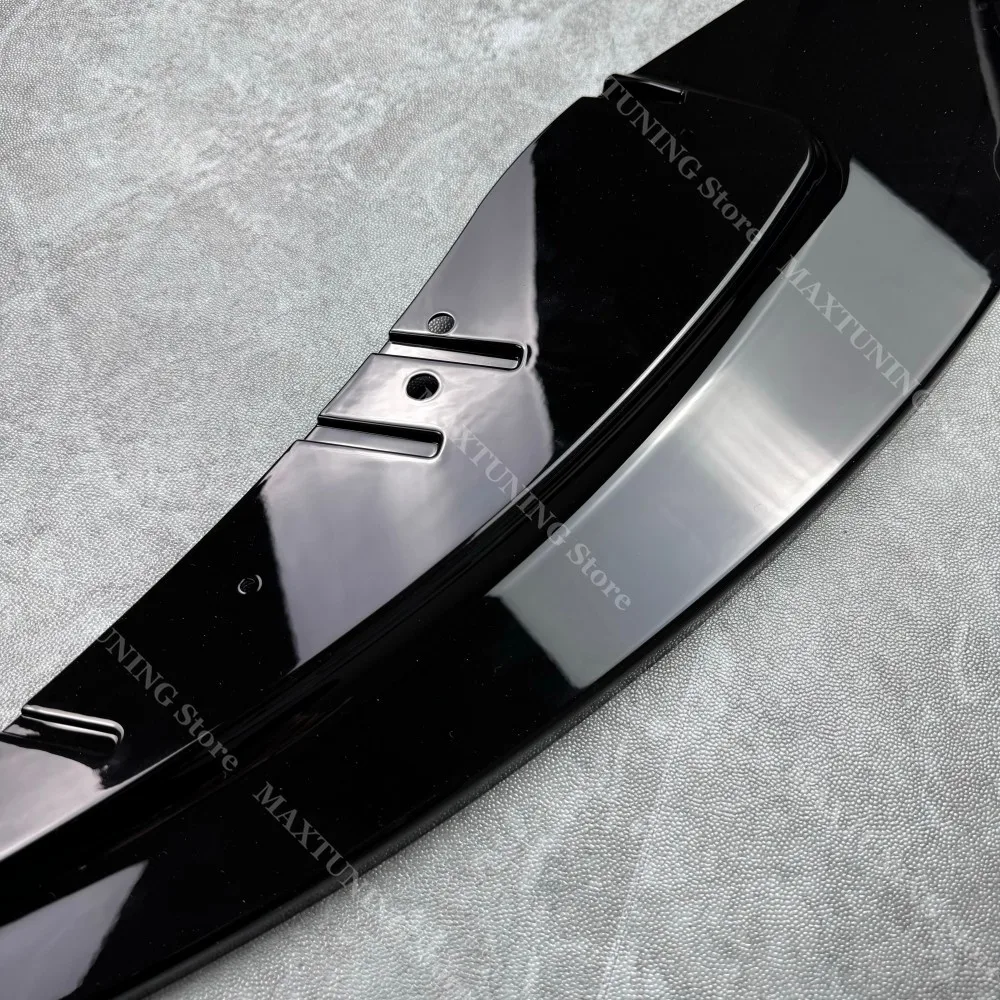 For BMW 1 Series E81 E82 E87 E88 LCI Standard Model 2004-2011 Car Front Bumper Lip Spoiler Spiltter Diffuser Body Kit ABS Gloss view 5