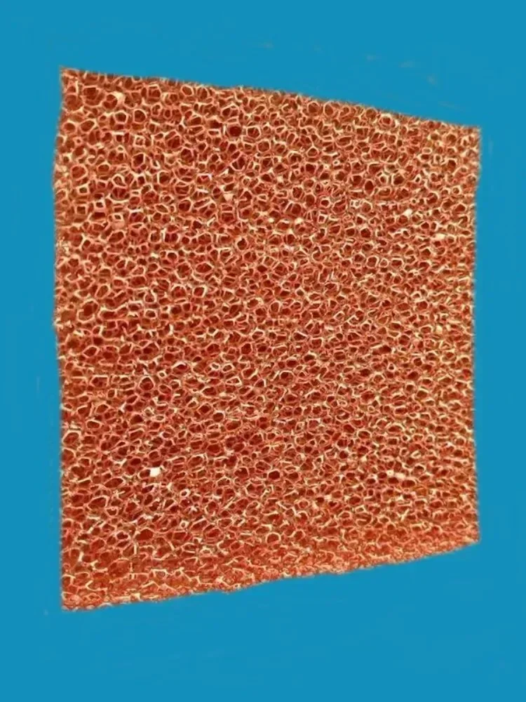 Porous Foam Copper Conductive Heat Dissipation Electromagnetic Shielding Electrolytic Copper Material