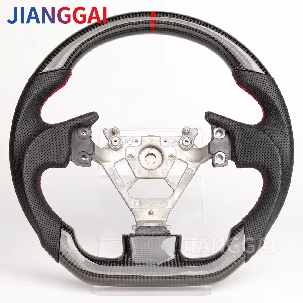 

For Infiniti G35 Steering Wheel Carbon Fiber LED Customized Sport Wheel Forged Carbon Fiber For Infiniti G35 2004 2005 2006 2007