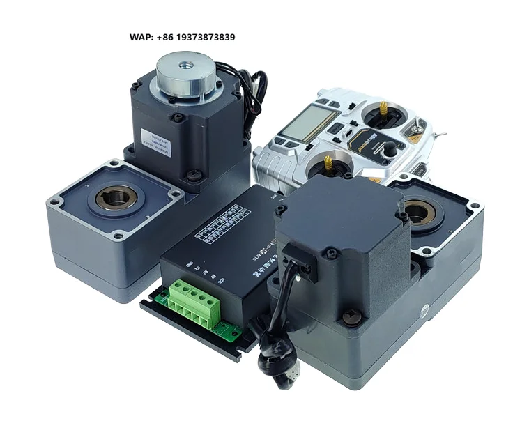 BLDC Brushless DC Gear Motor Gearbox 1000W Driver Remote Control Brake for Carrier AGV Car Home Appliance Boat