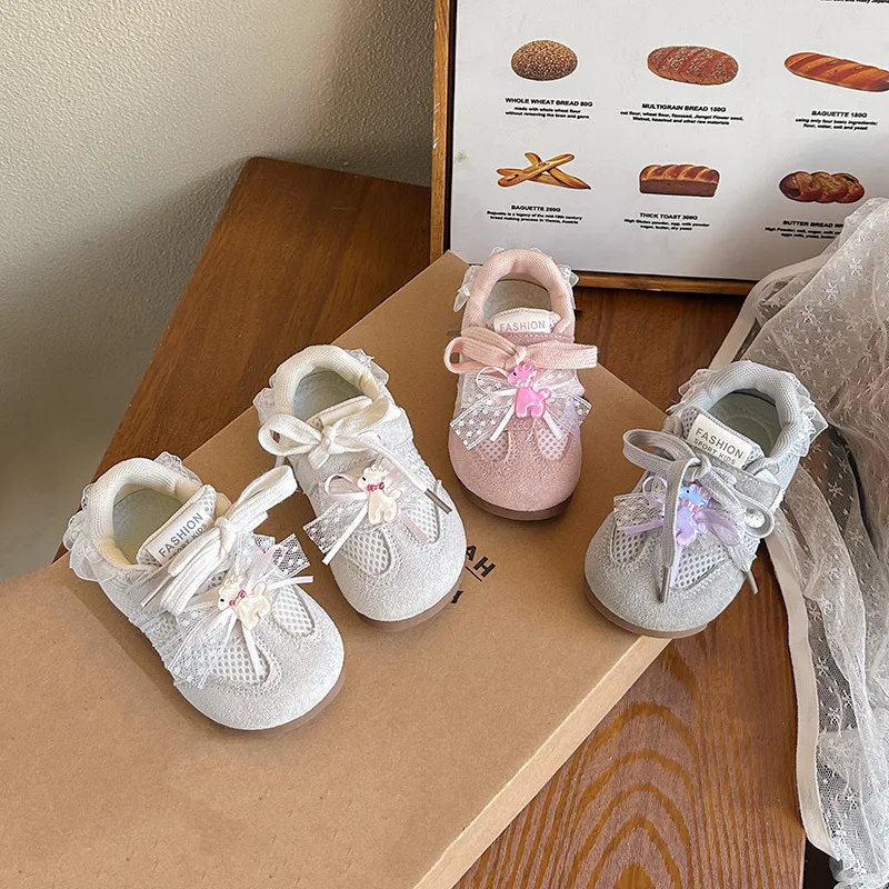 

Детские кроссовки Brand Kids 2026: Новая весенняя коллекция, модные спортивные туфли для девочек, дышащие, с мягкой подошвой, универсальные детские кроссовки для тенниса