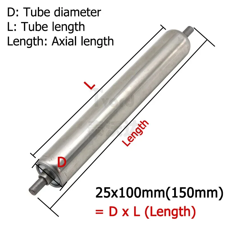 

Conveyor Roller, Galvanized/Stainless Steel, Φ25/38/50/60mm OD, 100-1000mm Length, Industrial Idler Roller for Conveyor