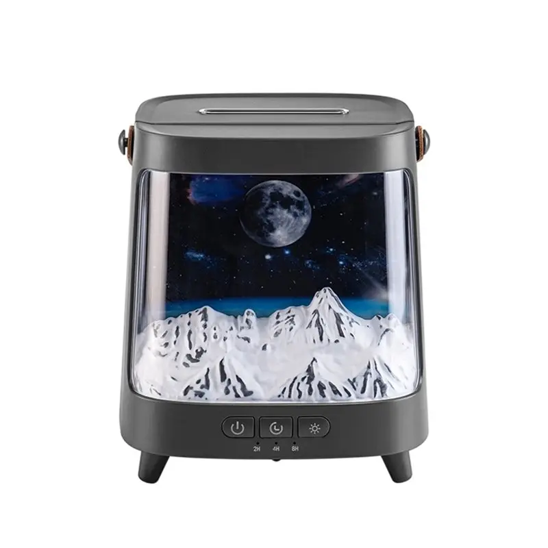 A21F-Aroma Humidifier Starrysky 200Ml Diffuser 7 Color Light Dual Mist Modes USB Ultrasonic Aromatherapy Airhumidifier Air Humid
