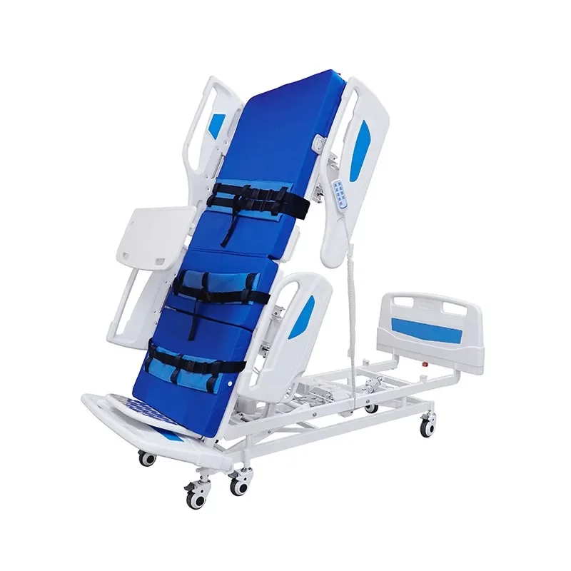 Facilitating Active Independence Vertical Position Patient Stand Up Medical Bed For Sale