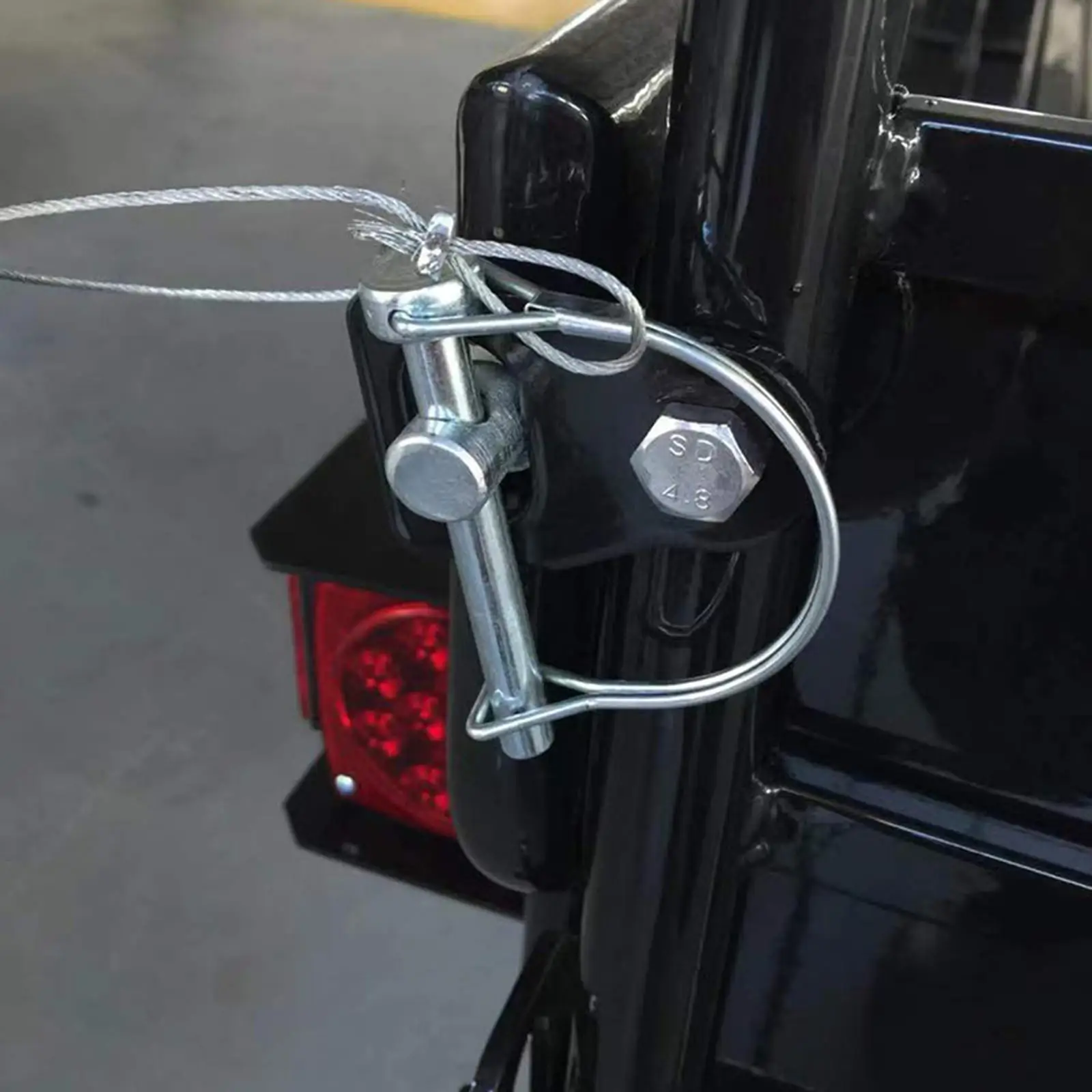 Heavy Duty Reliable Trailer Coupler Pin Quick Release PTO Shaft Locking Pin for Lawn Mowers