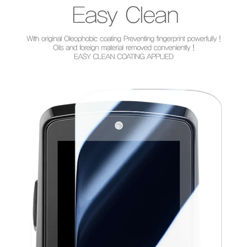 For Wahoo ELEMNT ROAM V3 HD Transparent Screen Protector Scratch Resistant Film with Custom Fit for Full Coverage