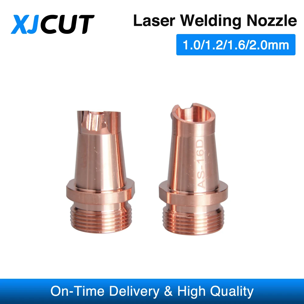 

XJCUT M16 Laser Welding Head Nozzle Copper Welding torch Nozzles With Wire Feeding 1.0/1.2/1.6/2.0 For SUP21S Laser Welding Head