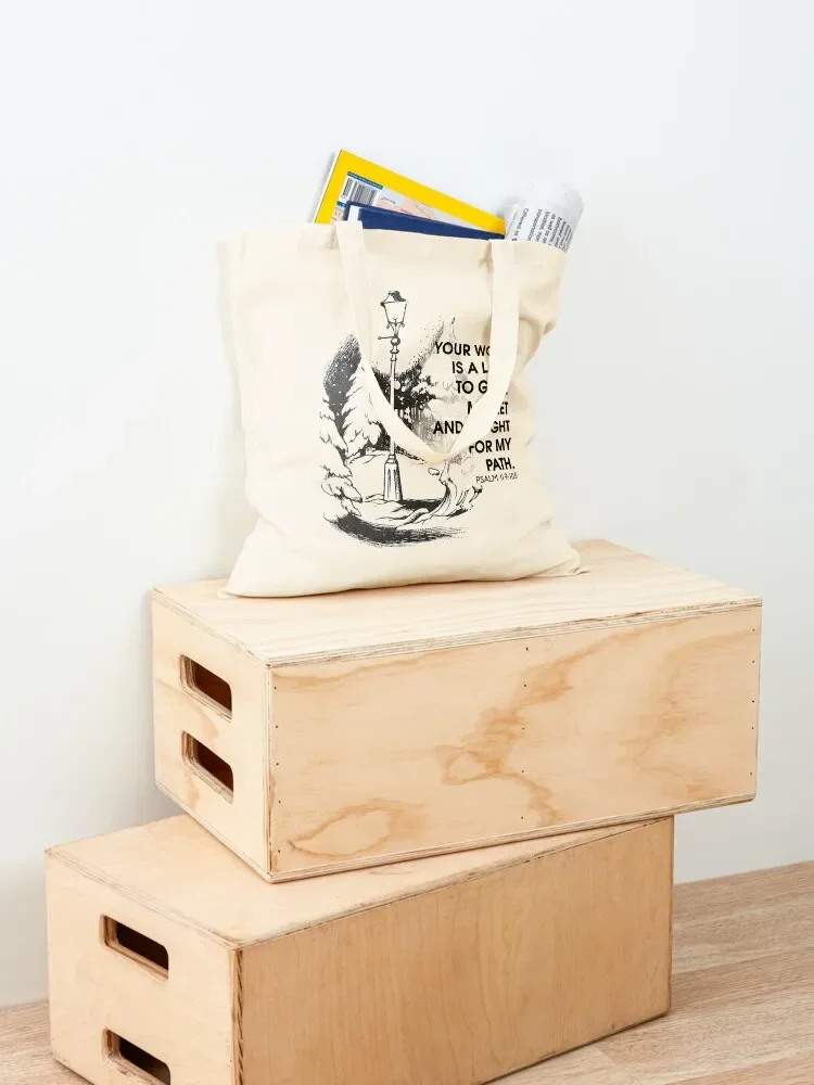 Psalm Tote Bag custom canvas bag canvas bags canvas tote Women's handbag