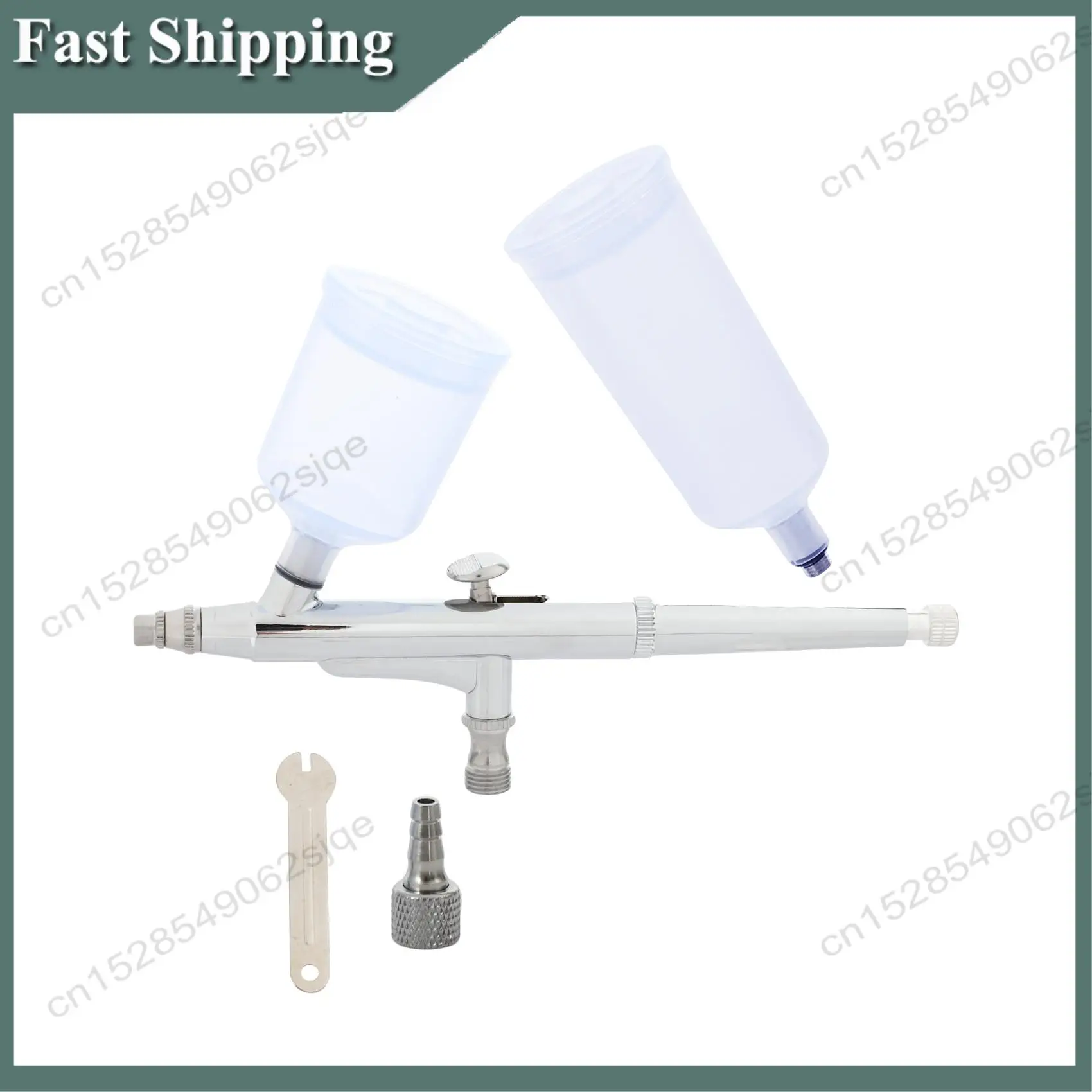 -ABKM Airbrush Spray Tool 0.5Mm Gravity Feed Double Action Airbrush Cake Tattoo Pistola De Pintura Aerografo Nail Tool 20Cc 40Cc