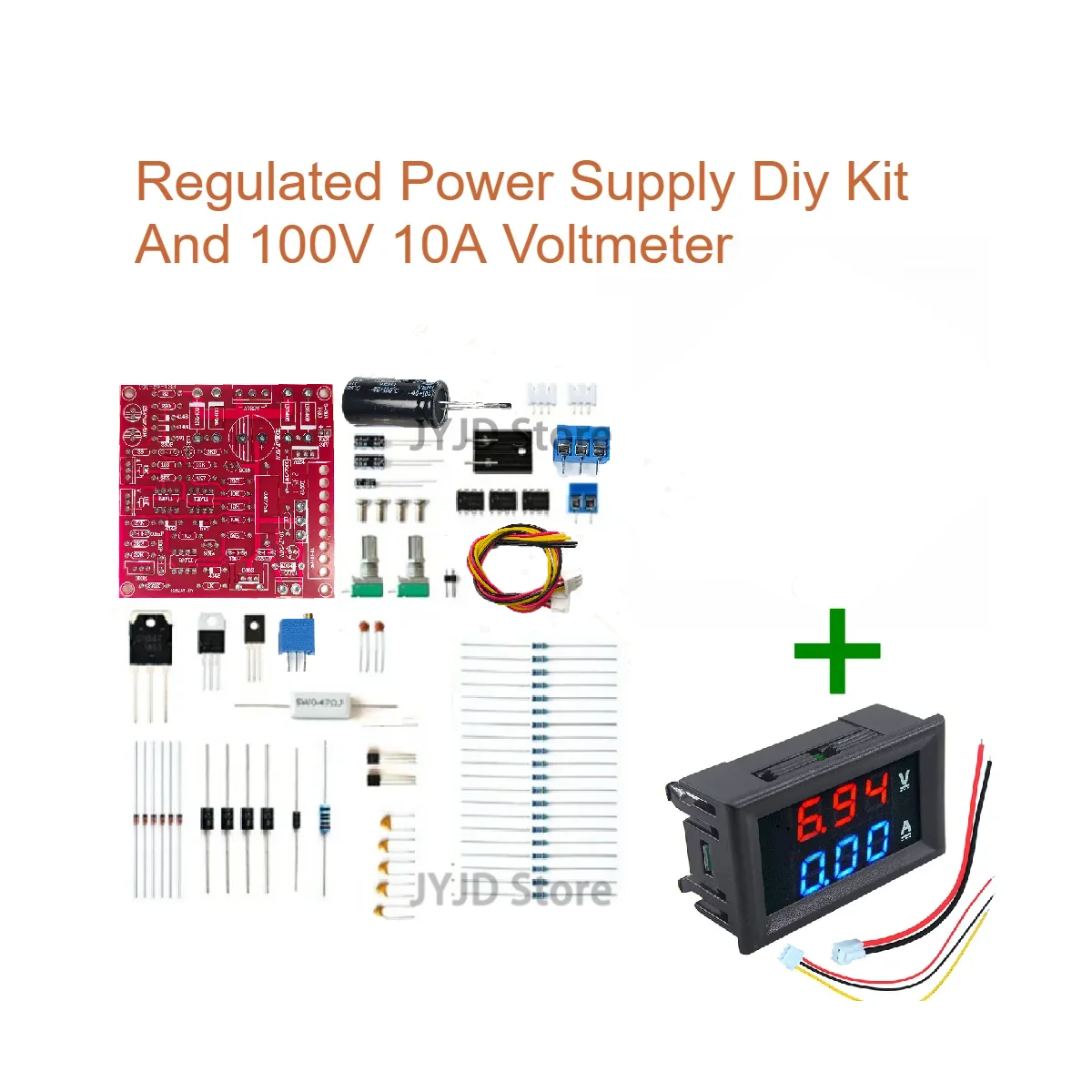 実験室内の安定化電源キット,調整可能な電流制限保護,実験室用,0-30v,2 mA-3A dc