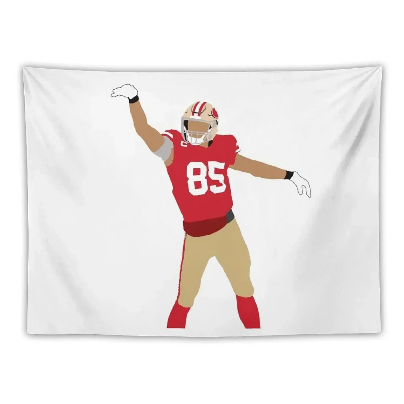 

George Kittle Tapestry Carpet Wall Decoration Pictures Room Wall Korean Room Decor Bedroom Organization And Decoration Tapestry