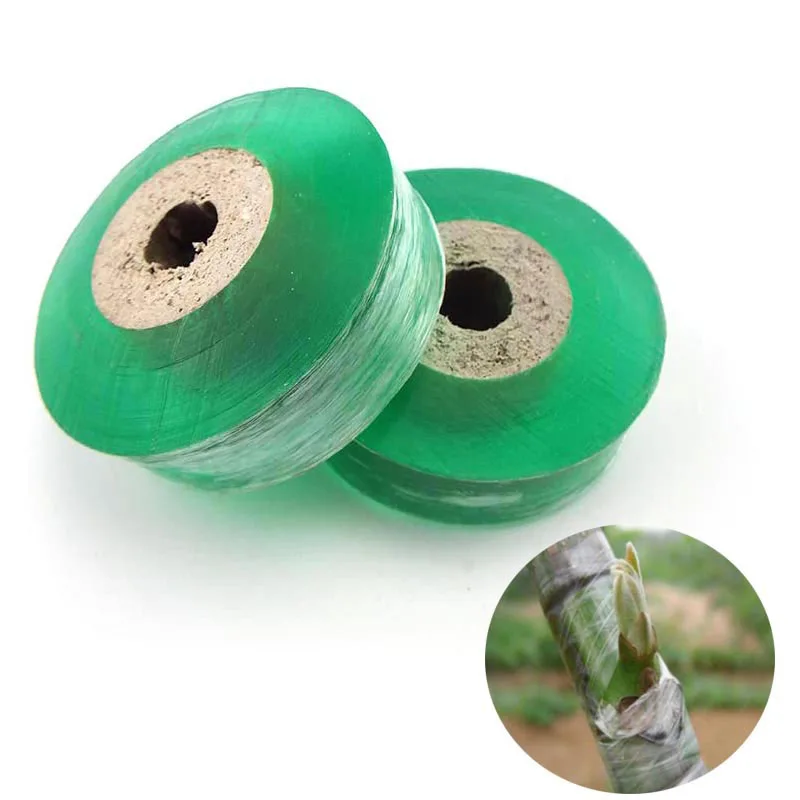 2CM 1 Roll tree Grafting tie Tape  Fruit Tree flower plant Secateurs Engraft Branch Gardening bind belt PVC tie Tapes B3