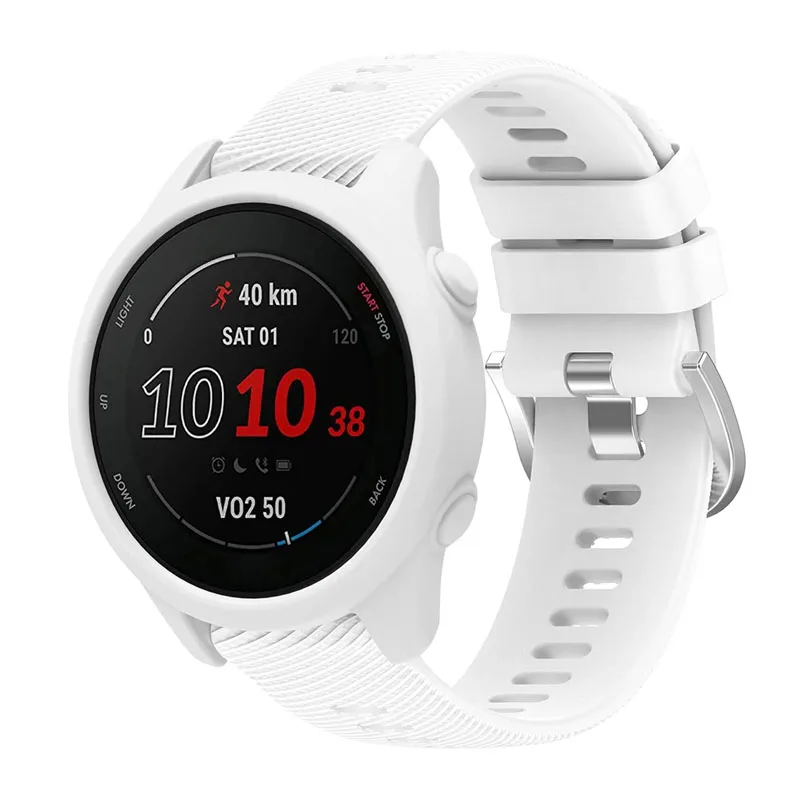 Мягкий силиконовый защитный чехол для Garmin Forerunner 255 265, защитная оболочка, рамка-бампер