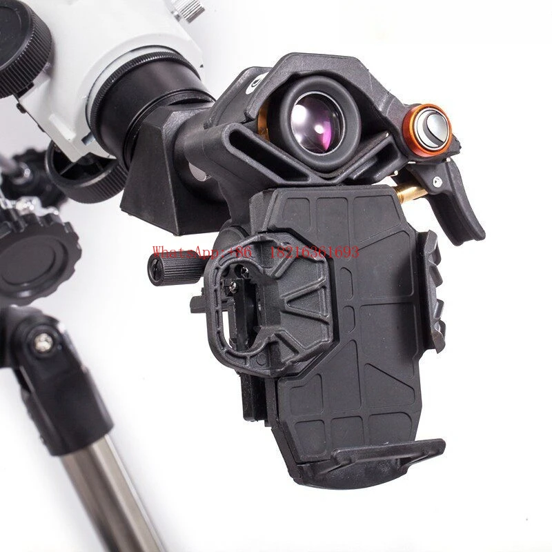 YZ Three-axis Telescope Mobile Phone Camera Holder, Eyepiece Camera Clip, Microscope Universal Accessories