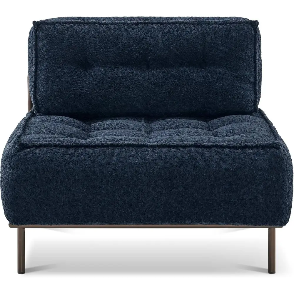 

Blue Removable Cushion Modular Sofa, Accent Chair, Upholstered Living Room & Office Sofa