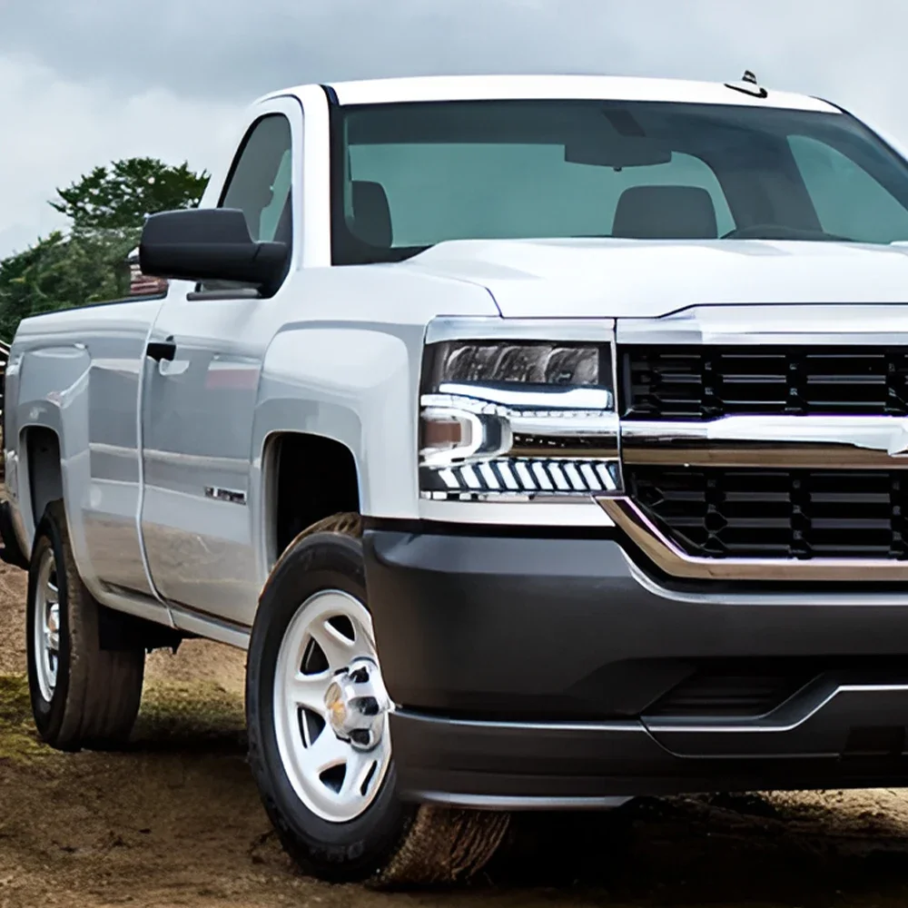 

Для Chevrolet Silverado 2016-2018: Светодиодные фары в сборе с динамической проекционной линзой, аксессуары для модернизации
