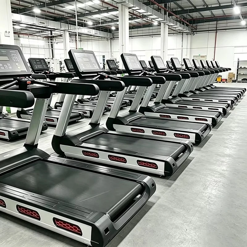 Electric Motorized Treadmill with LED Screen Slope Function Heart Rate Monitoring