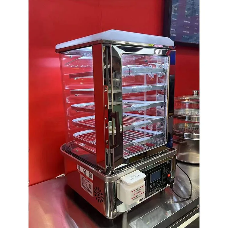 Commercial steaming steamer steamer electronic desktop automatic  steam steam bun convenience store