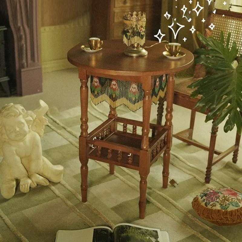 For vintage bead curtain coffee table balcony medieval afternoon tea table