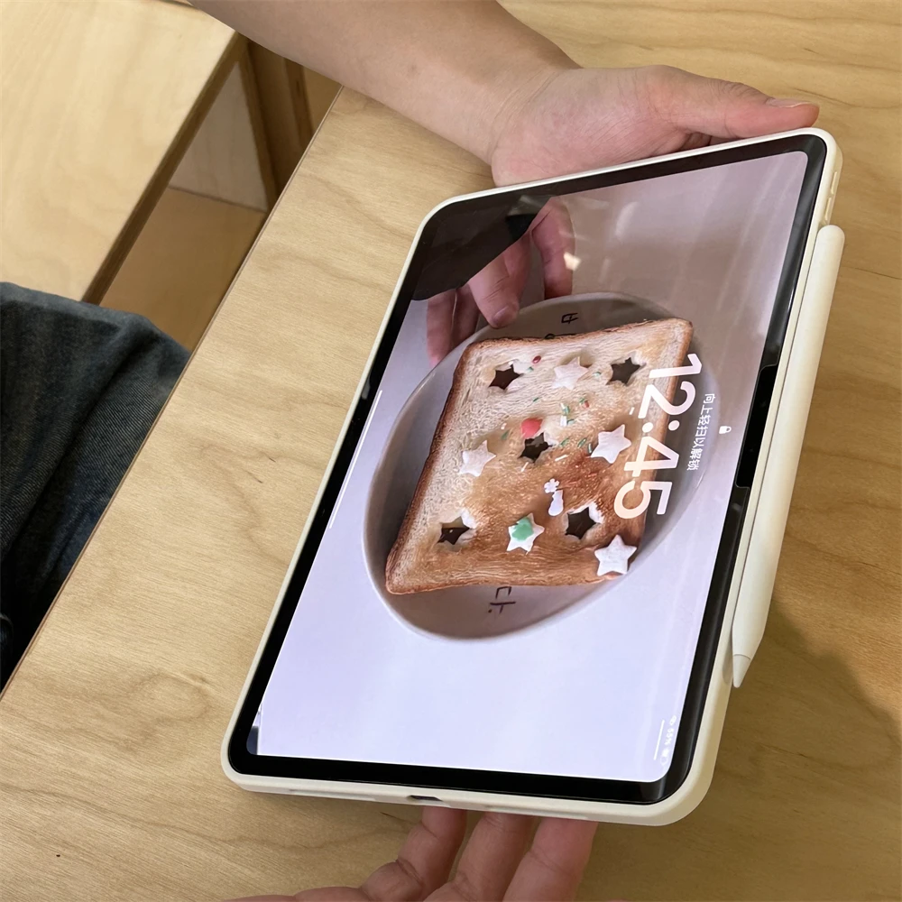 حافظة فوندا أكريليك لجهاز iPad 10th 11th Generation Air11 2025 2024 Pro11 Air4 5 10.9 A16 7 8 9th 10.2 10.5 9.7 Mini6/7 Funny Cat