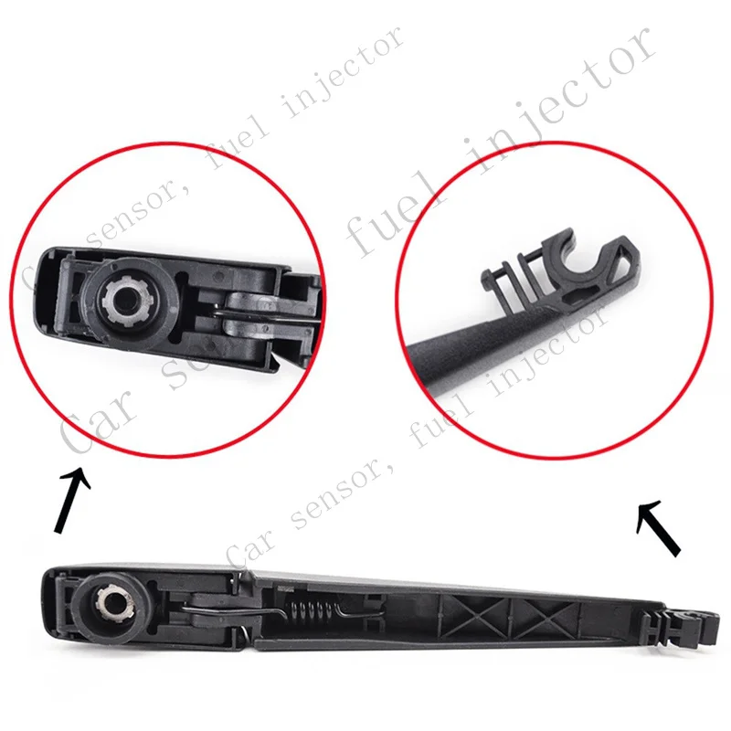 Q+ Rear Windshield Wiper Arm & Blade Set For LAND ROVER LEXUS TOYOTA 85241-42070
