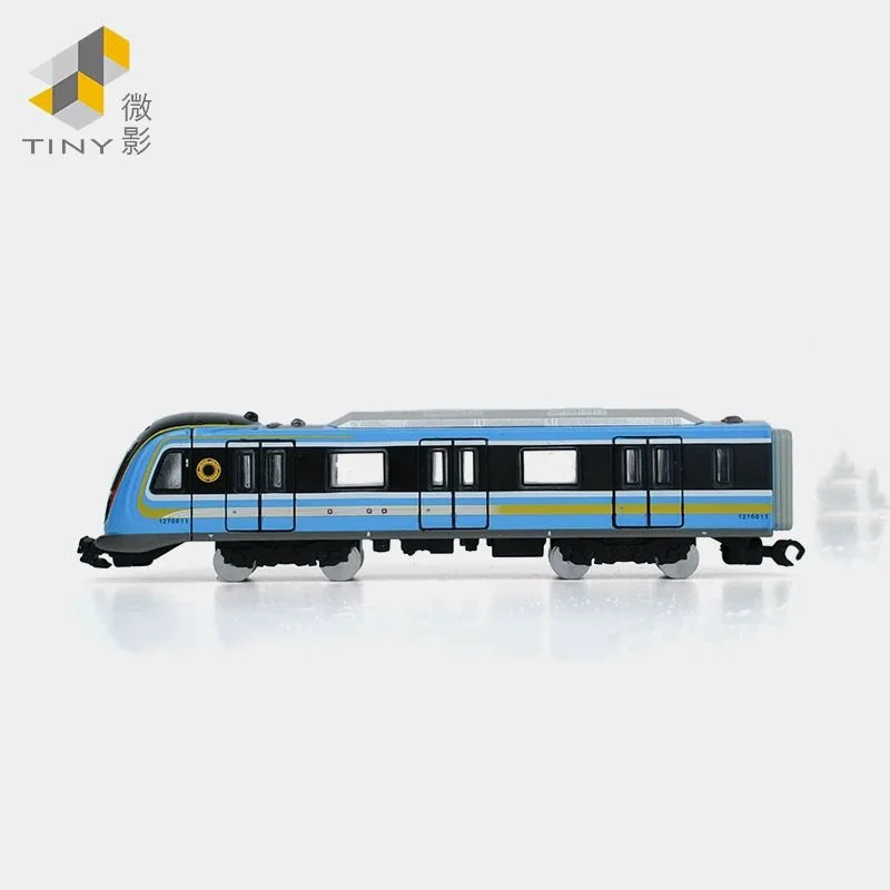 

Non-toy Tiny Weiying MTR MTR Light Rail Dynamic Metro Passenger Train 1:120 alloy model simulation