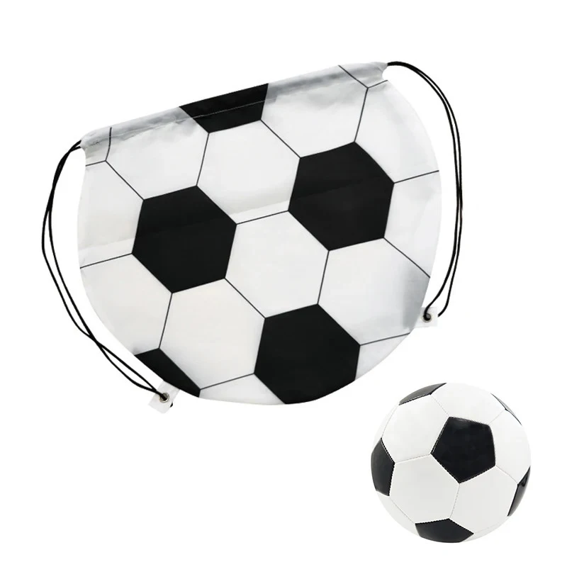 210D portátil poliéster basquete cordão saco de armazenamento ombro mochila futebol rugby saco esportivo