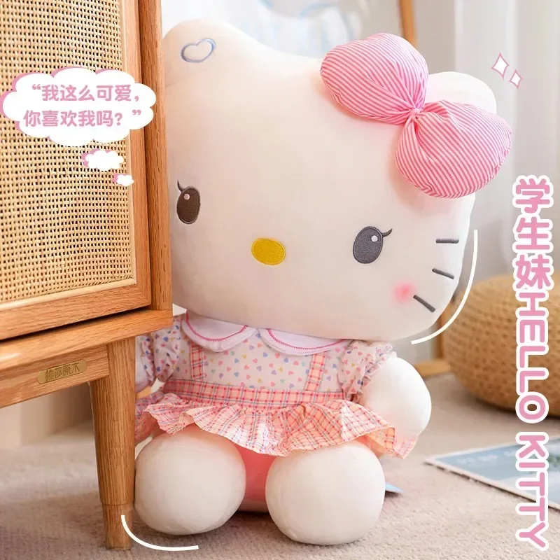 

@2 style Hello Kitty Anime Hello Kitty Stuffed Toys Plushier Soft Pillow Birthday Gifts For Girls Kawaii Hello Kitty Plush Dolls