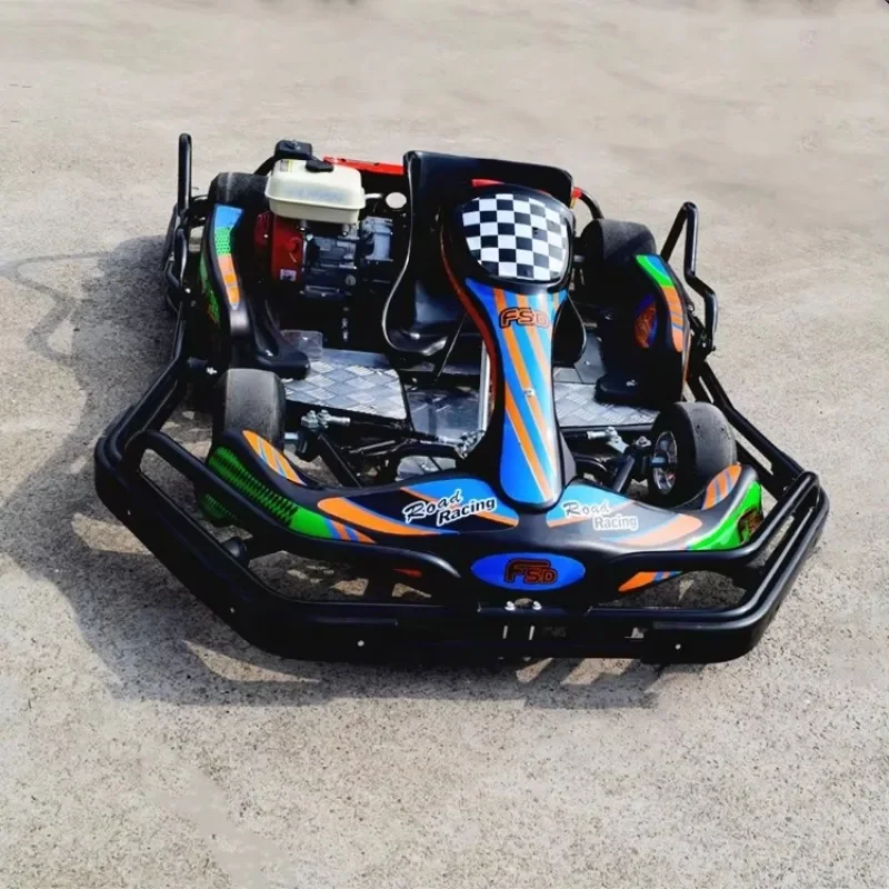 LMQ-Cheap Go Kart Quadros para Adultos, passeios de diversões, elétricos ou gasolina, venda quente