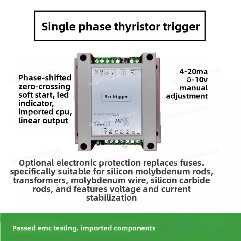 SCR Trigger Control Board Constant Voltage Constant Current Thyristor Electric Furnace Transformer Inductive Silicon Carbon
