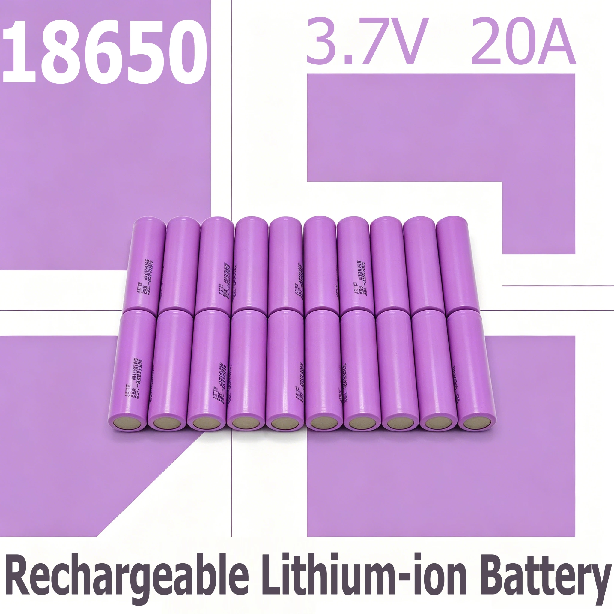 18650-35E rechargeable battery,3.7V 3500mAh consistent constant current,fully sealed leak-proof Anti-oxidation long preservation