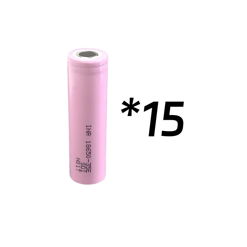 Flat Top 35E 18650-batterij 3500mAh Li-ion 18650-batterij Lange levensduur, lage zelfontlading, ideaal voor doe-het-zelf, batterijpakket, radio, powerbank